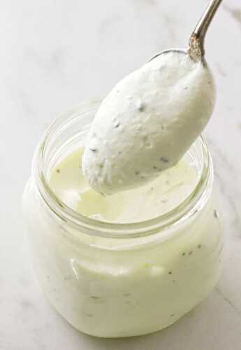 Feta Cream Salad Dressing and Dip