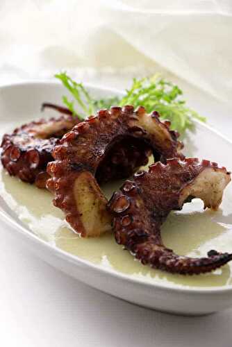 Grilled Octopus with Roasted Fingerling Potatoes