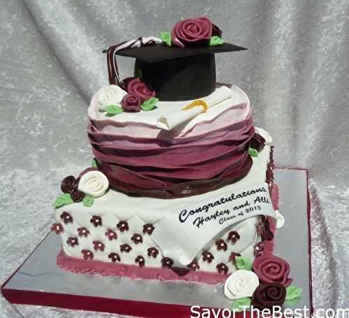 Hayley's graduation cake