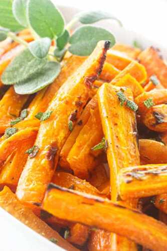 Honey Roasted Carrots with Sage