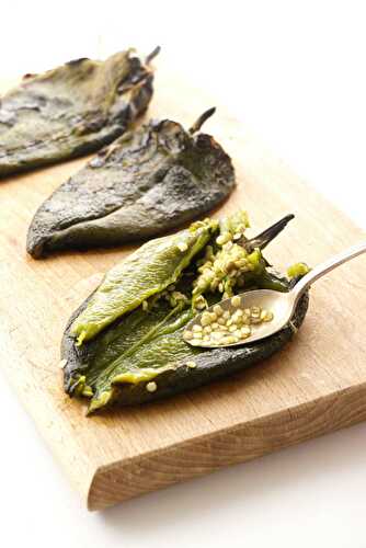 How to Roast Poblano Peppers in the Oven