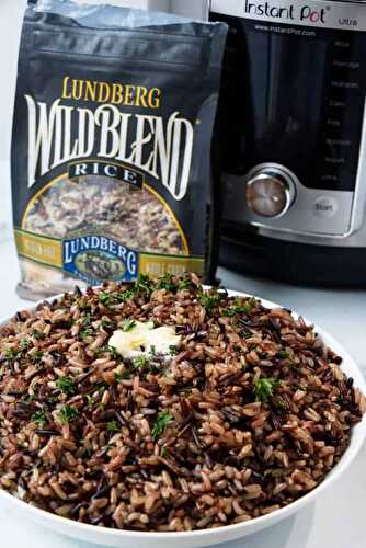 Instant Pot Wild Blend Rice