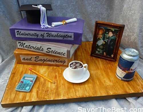 Joshua's graduation cake