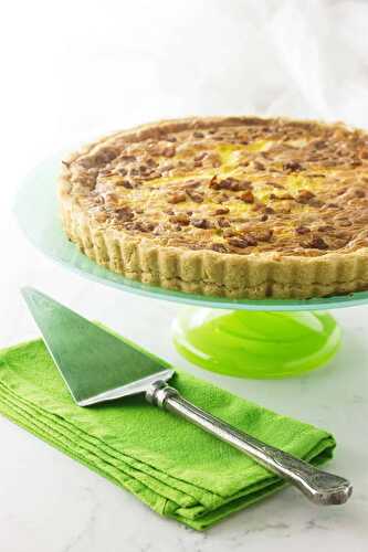 Leek Bacon and Goat Cheese Quiche - Savor the Best