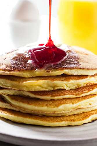 Orange Ricotta Pancakes