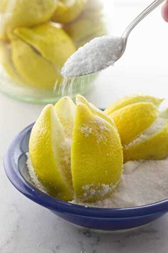 Preserved Lemons- an easy recipe with bold flavor