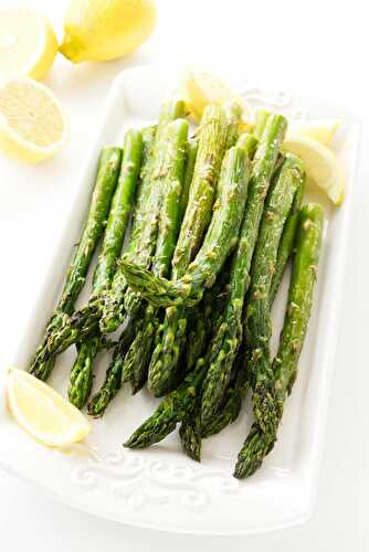 Roasted asparagus