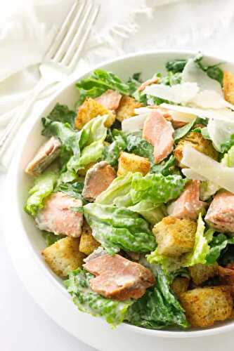 Salmon Caesar Salad