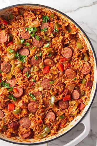 Sausage and Rice Skillet Dinner