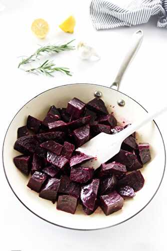 Sautéed Beets