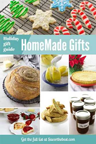 Savor the Best 2019 Holiday Gift Guide: Homemade Gifts