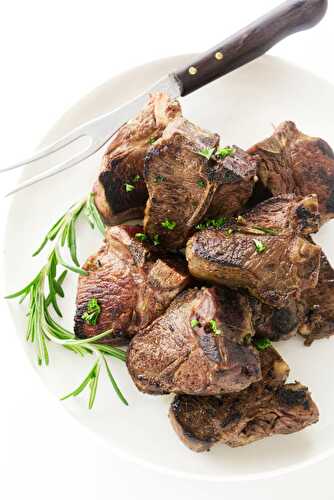 Seared Lamb Chops