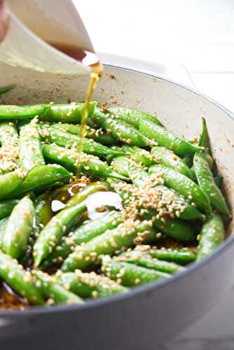 Sesame Snap Peas