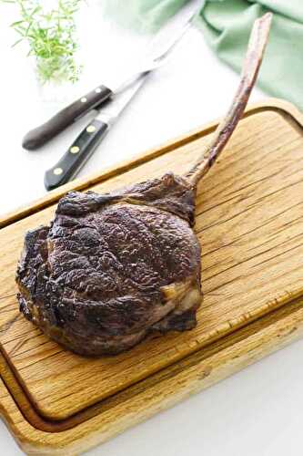 Sous Vide Tomahawk Steak