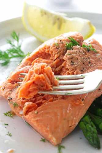 Steamed Salmon