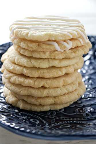 Thin Crisp Lemon Cookies