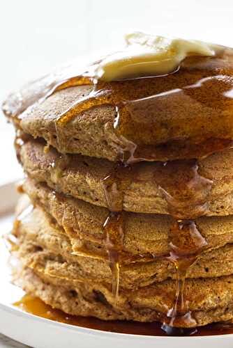 Whole Wheat Pumpkin Pancakes