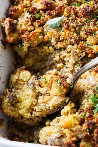 Cornbread Dressing for a Crowd