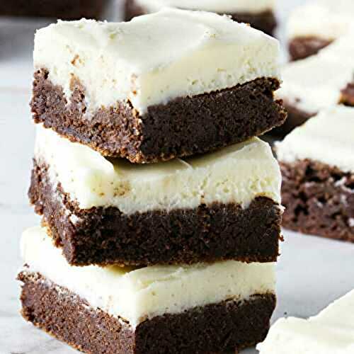 Brownies with Cream Cheese Frosting