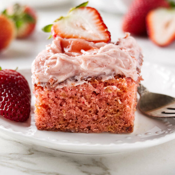 Strawberry Jam Cake