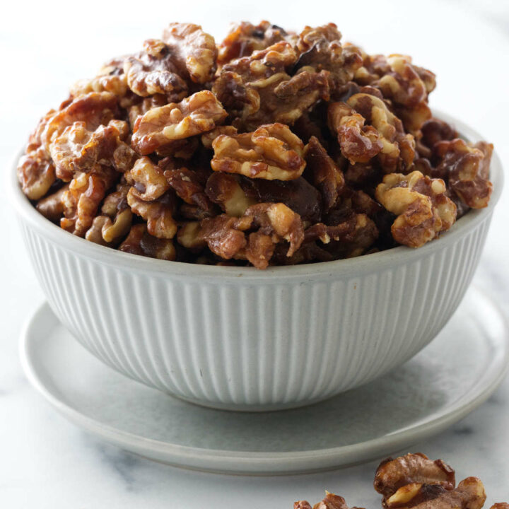 Brown Sugar Candied Walnuts