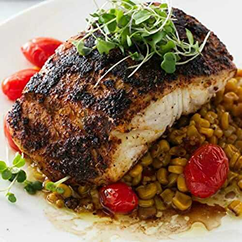 Blackened Halibut