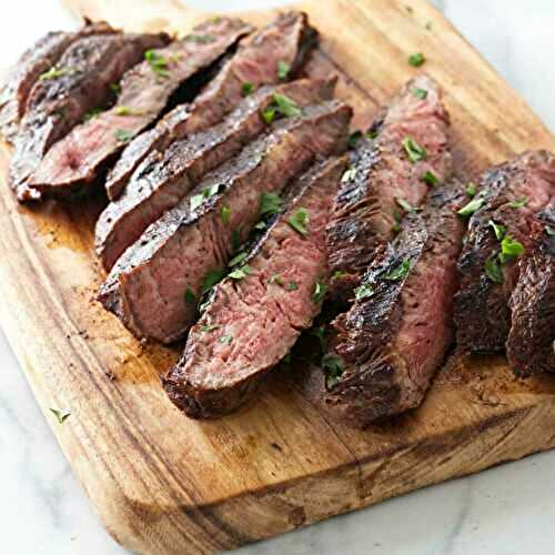 Sous Vide Flat Iron Steak