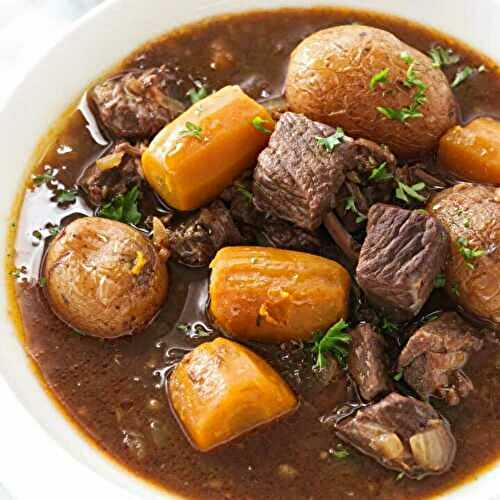 Slow Cooker Beef Stew With Onion Soup Mix