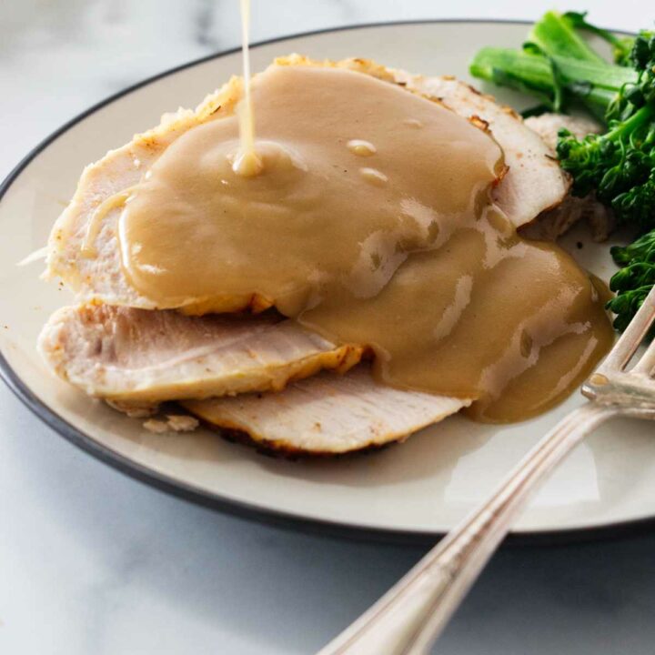 Turkey Gravy From Drippings