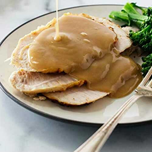 Turkey Gravy From Drippings