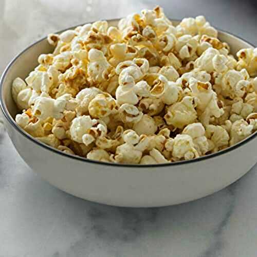 Buttery Miso Popcorn