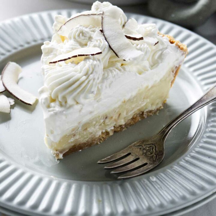 Toasted Coconut Cream Pie