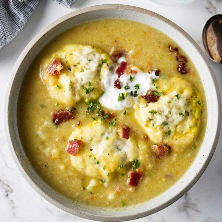 Potato Soup with Dumplings