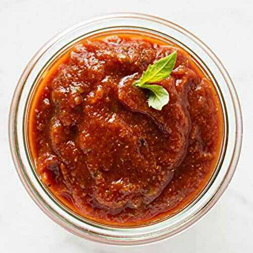 Pantry Pizza Sauce from Tomato Paste