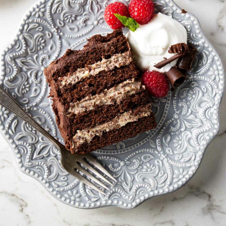 Chocolate Cassata Cake