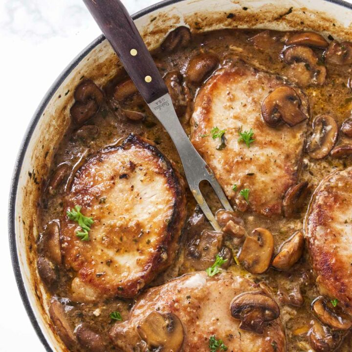 Pork Chop Marsala