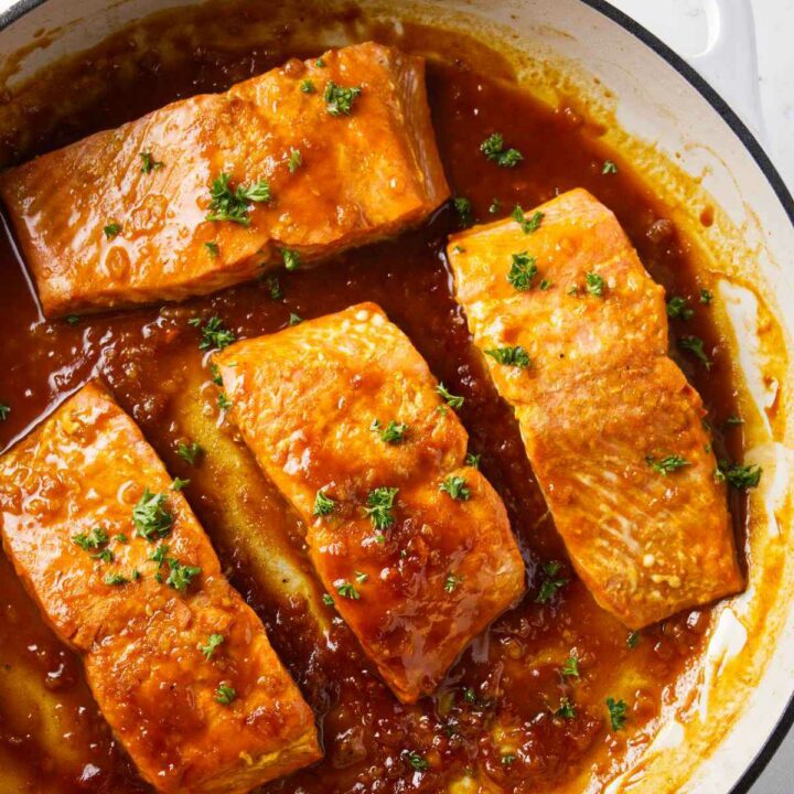 Salmon Marsala