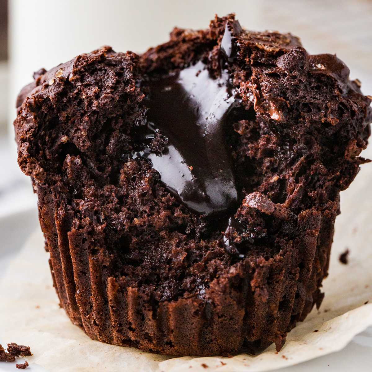 Chocolate Lava Muffins