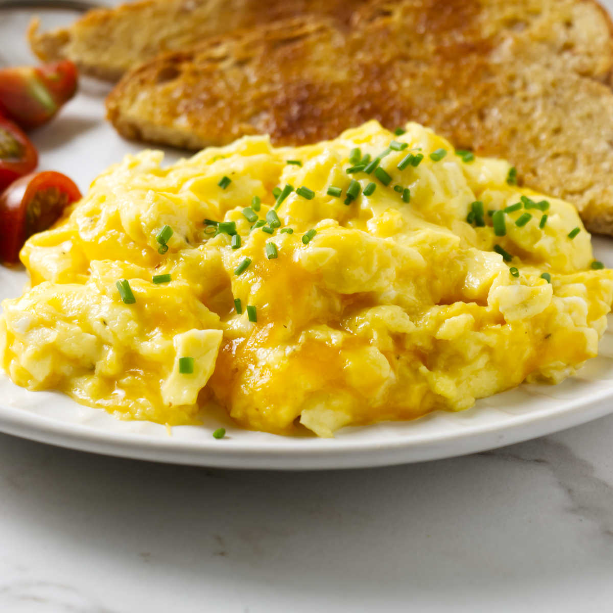 Cheesy Scrambled Eggs