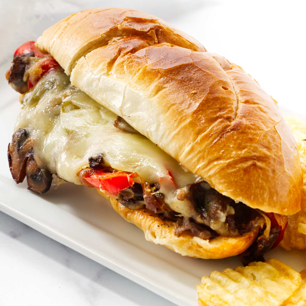 Philly Cheesesteak Sandwich