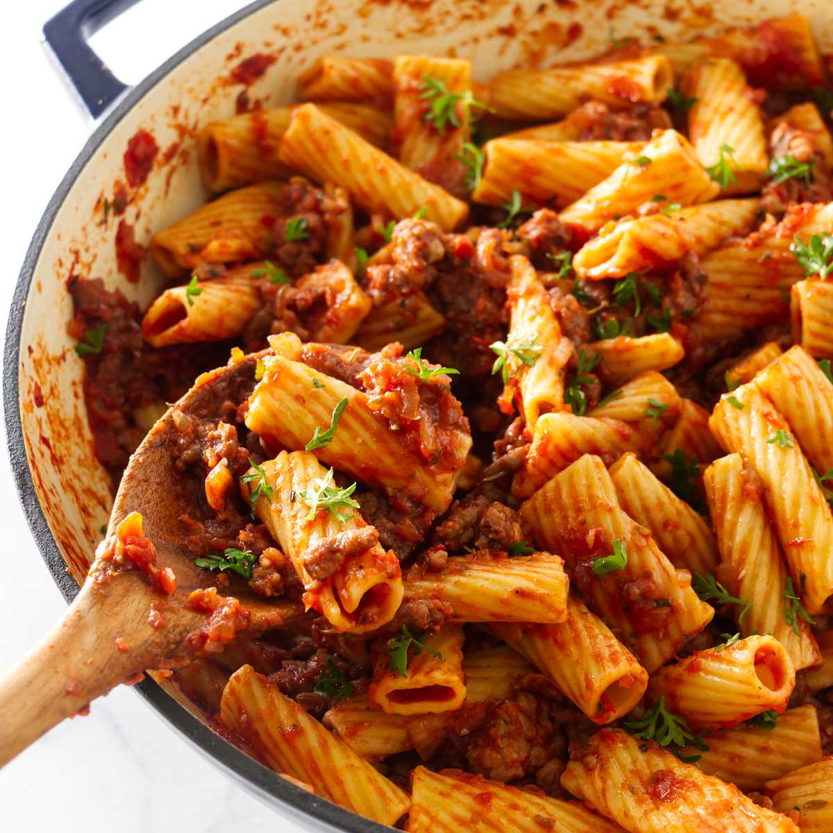 Rigatoni with Italian Sausage