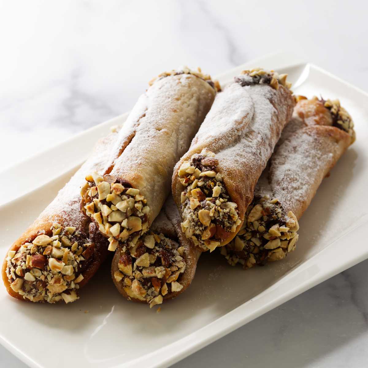 Chocolate Hazelnut Cannoli