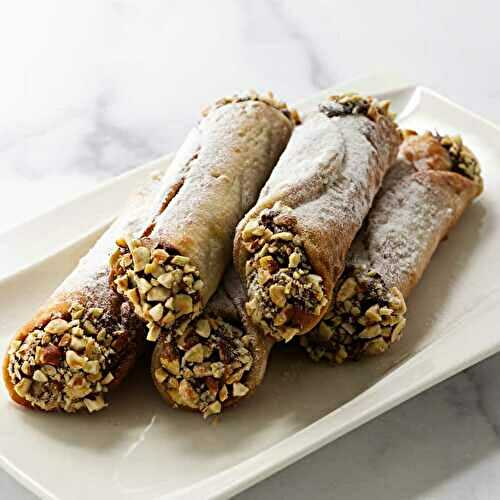 Chocolate Hazelnut Cannoli