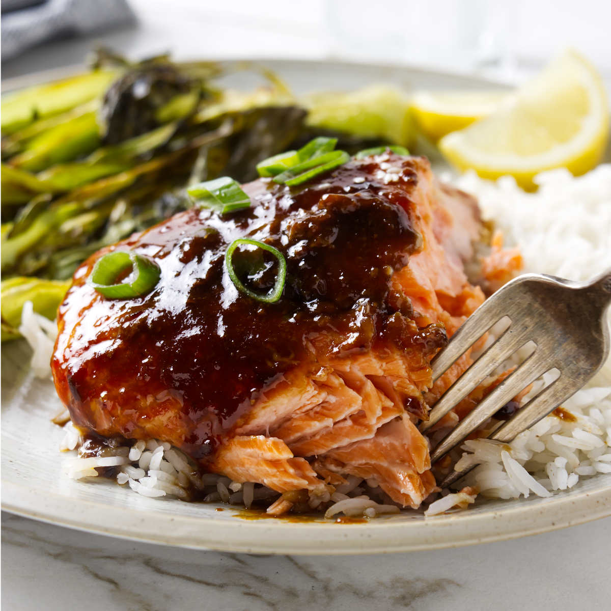 Garlic Ginger Soy Salmon