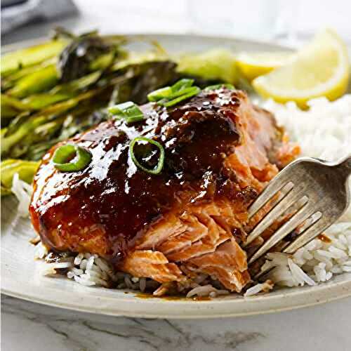 Garlic Ginger Soy Salmon
