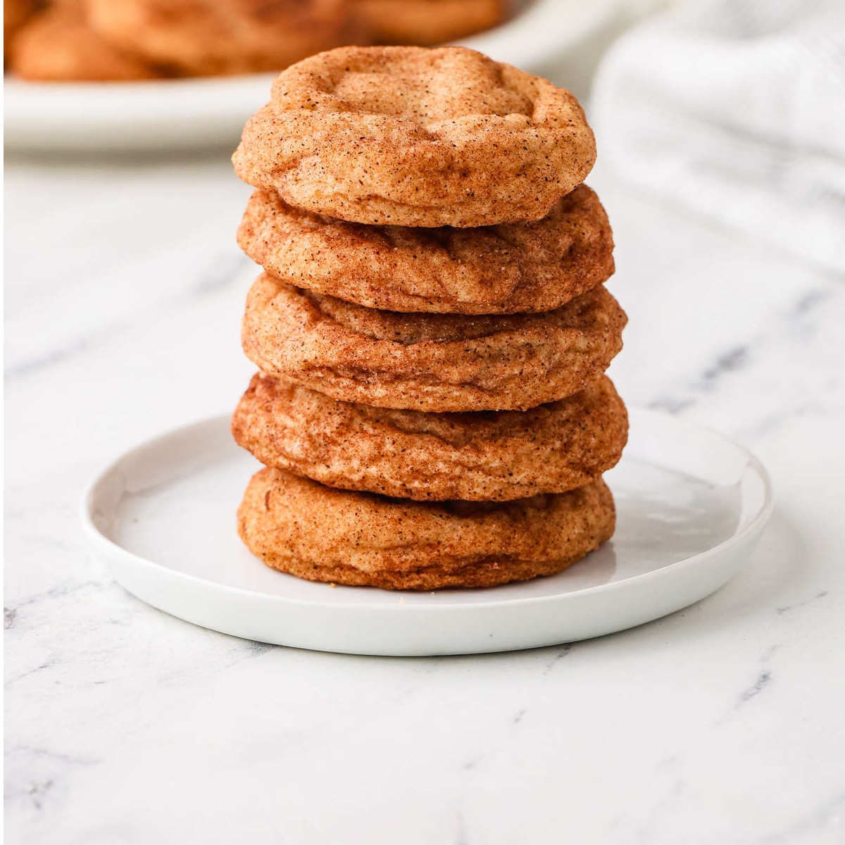 Sourdough Discard Snickerdoodle Cookies