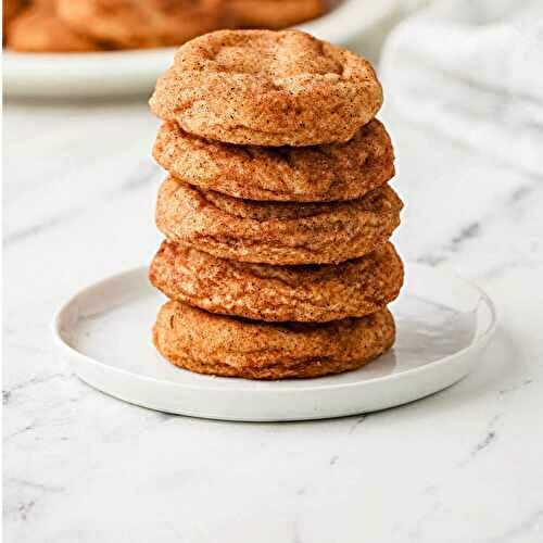 Sourdough Discard Snickerdoodle Cookies