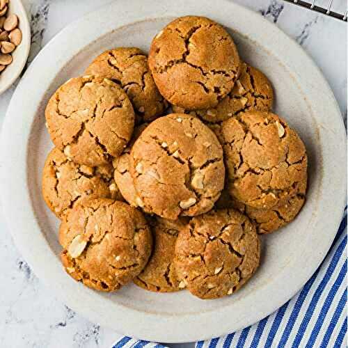 Sourdough Peanut Butter Cookies