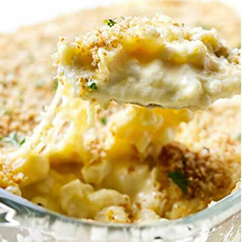 Four Cheese Baked Mac and Cheese