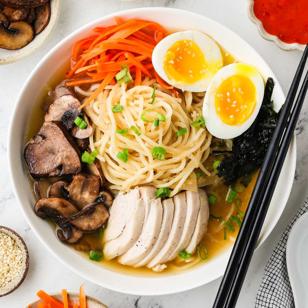 Homemade Chicken Ramen